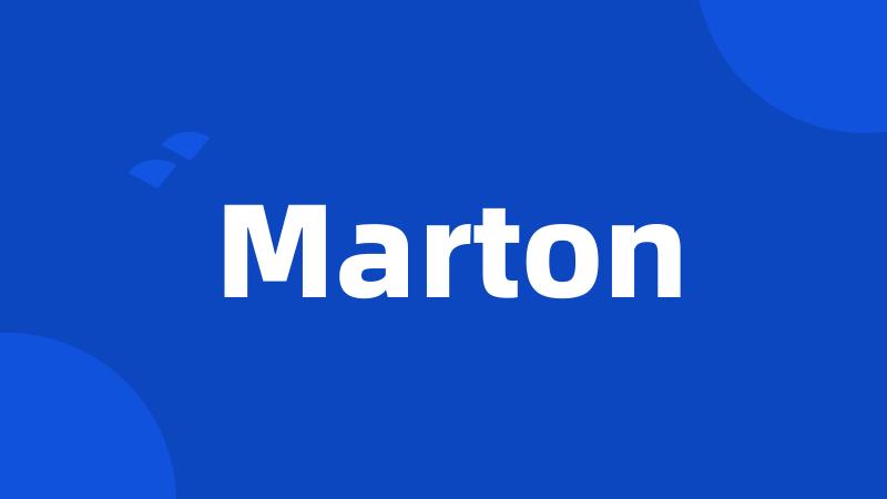 Marton