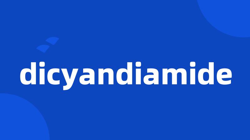 dicyandiamide