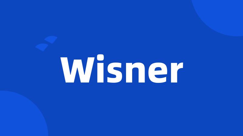 Wisner