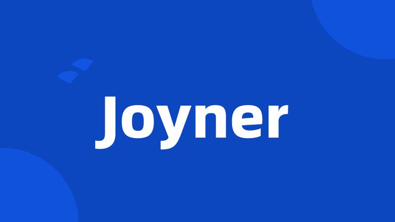 Joyner