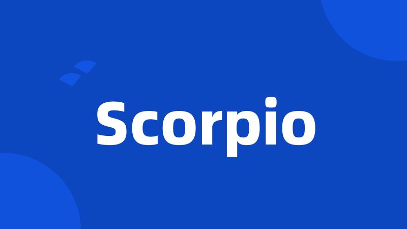 Scorpio