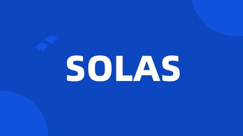 SOLAS