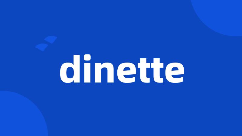 dinette