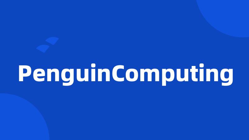 PenguinComputing