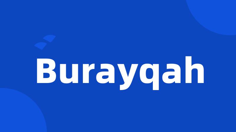 Burayqah