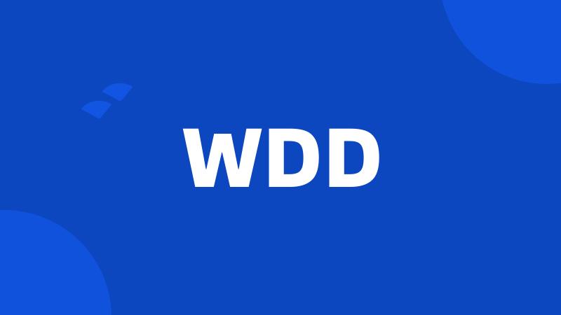 WDD