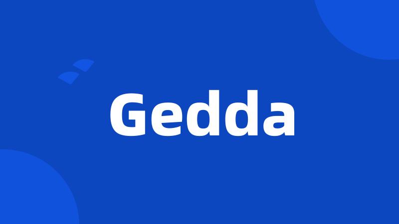 Gedda