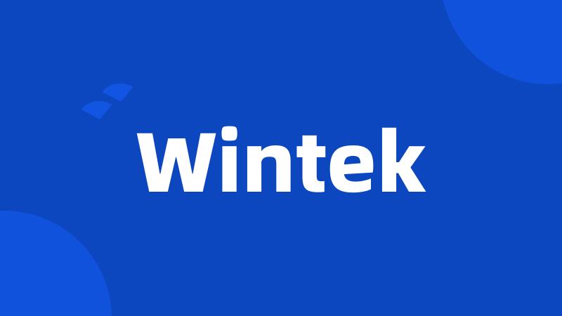 Wintek