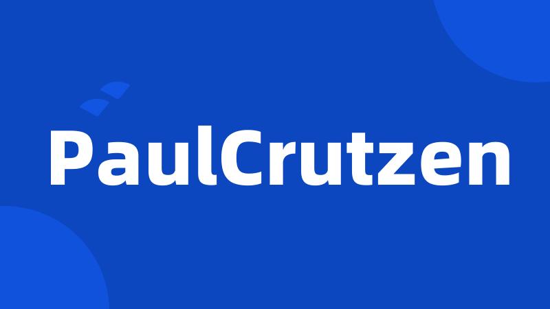 PaulCrutzen