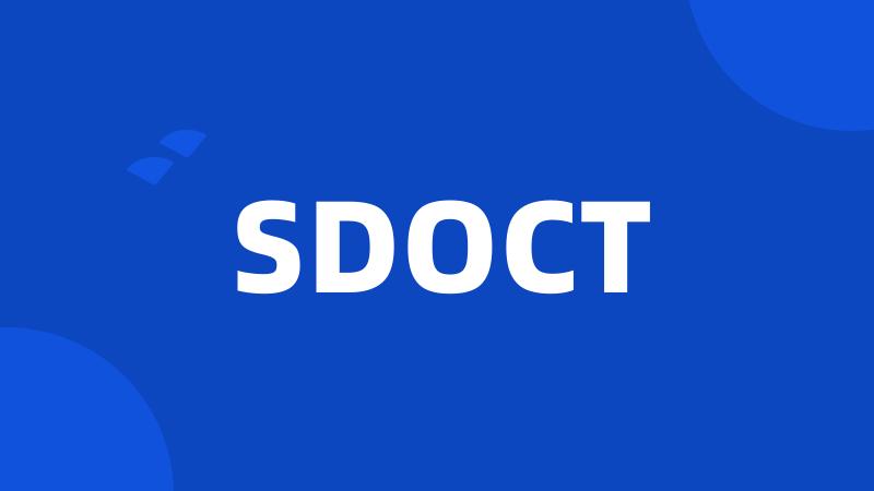 SDOCT