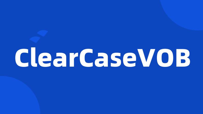 ClearCaseVOB