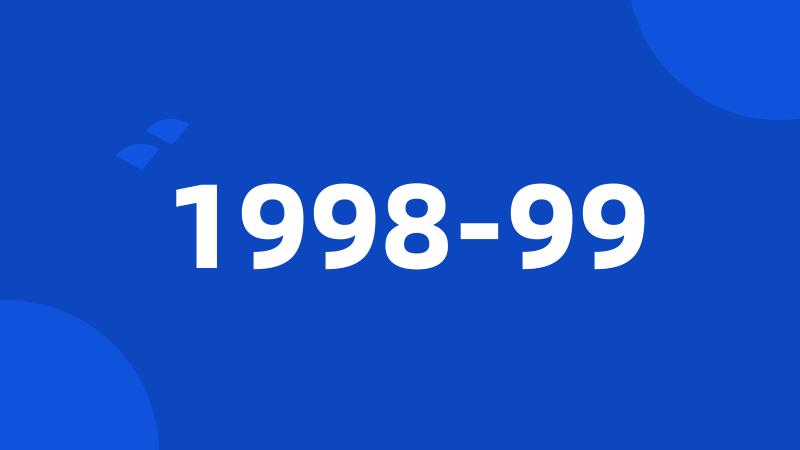 1998-99