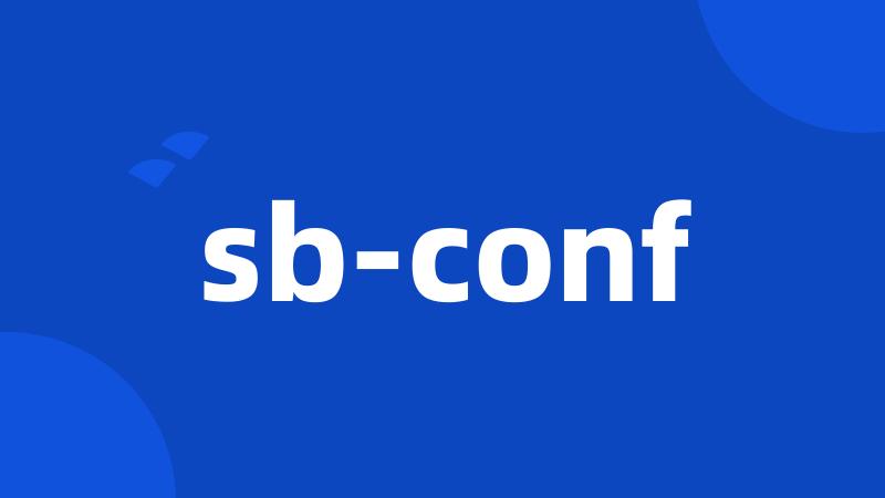 sb-conf