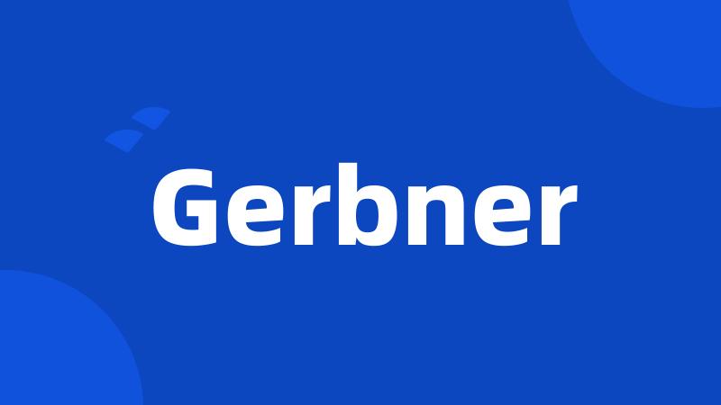 Gerbner