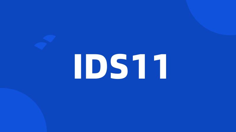 IDS11