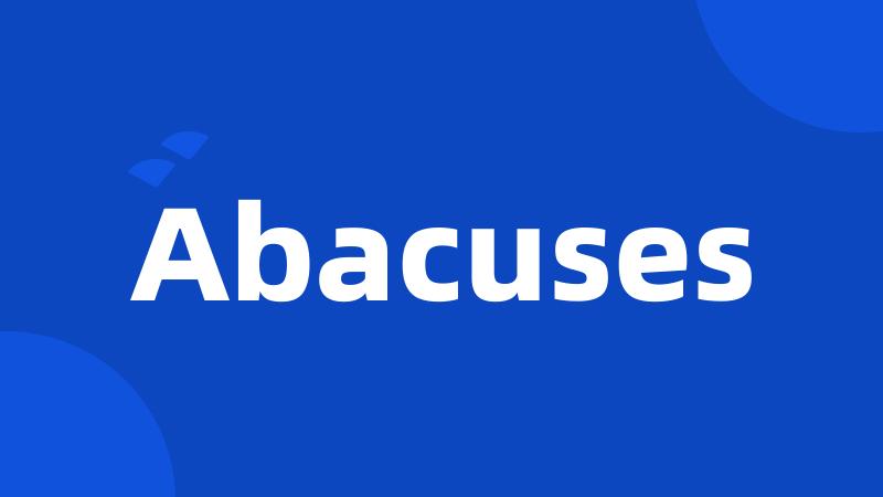 Abacuses