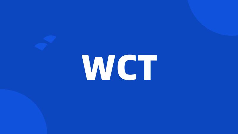 WCT