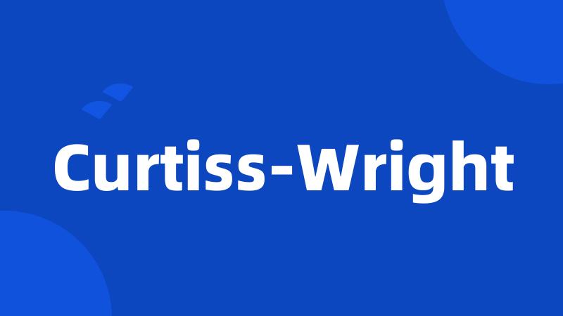 Curtiss-Wright