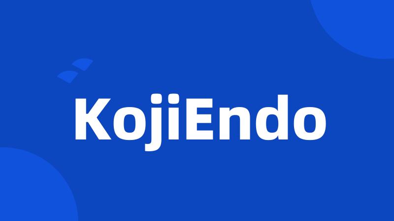 KojiEndo