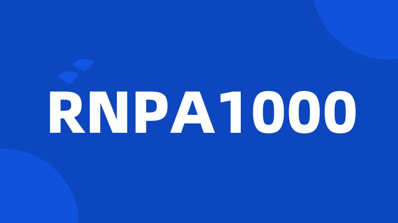 RNPA1000