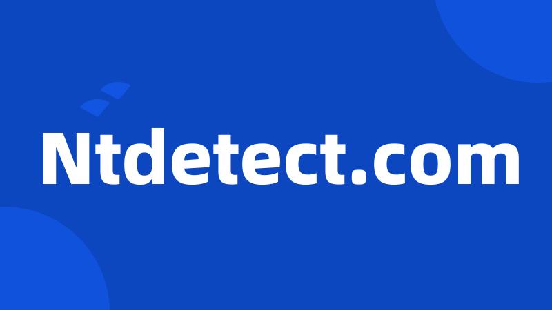 Ntdetect.com