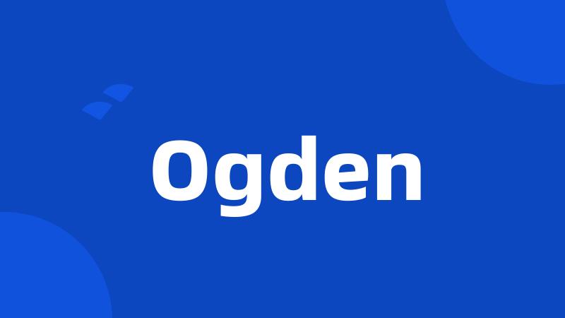 Ogden