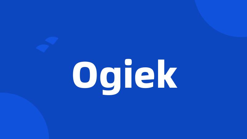 Ogiek