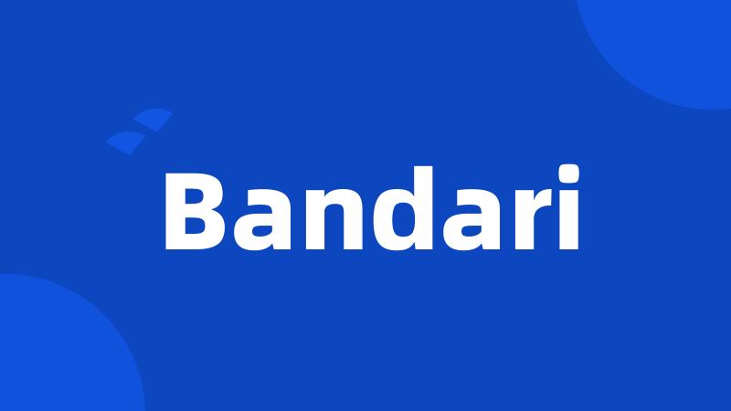 Bandari