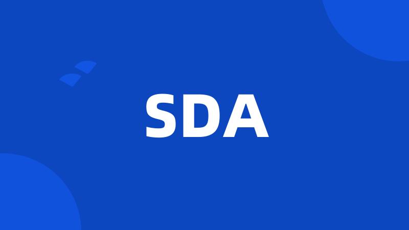 SDA