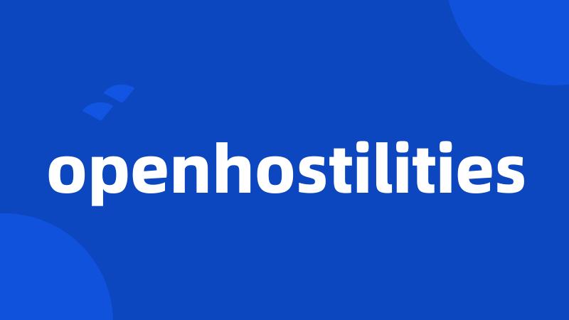 openhostilities