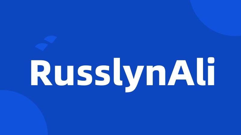 RusslynAli