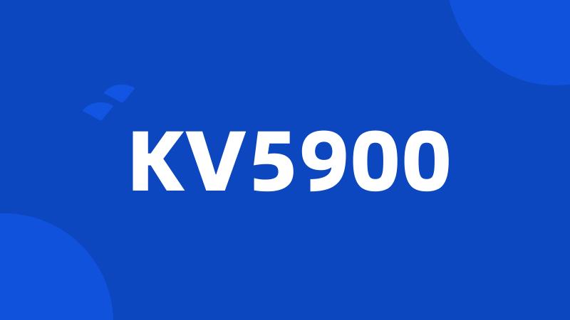 KV5900
