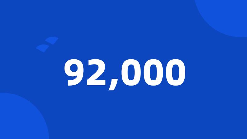 92,000