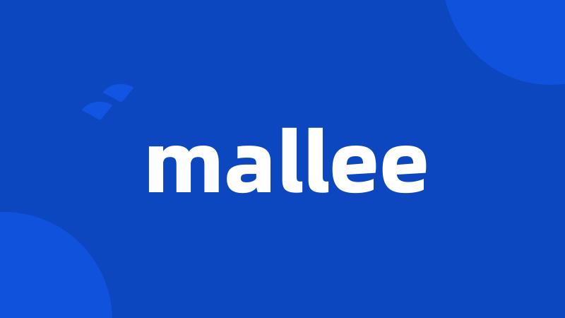 mallee