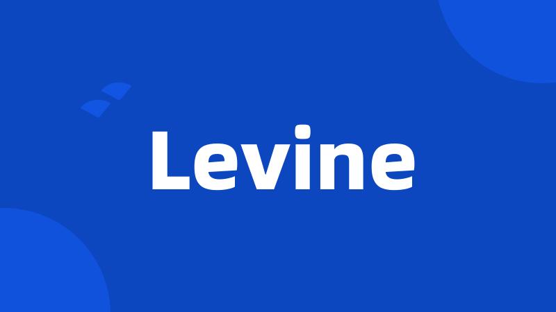 Levine