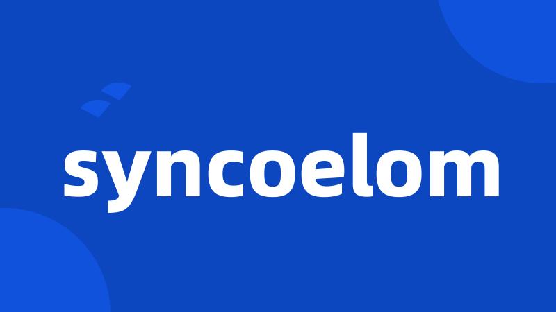 syncoelom