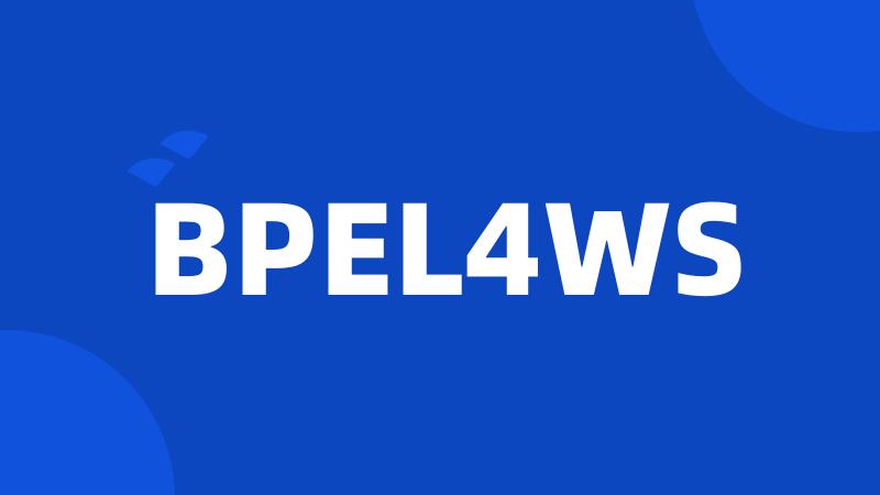 BPEL4WS