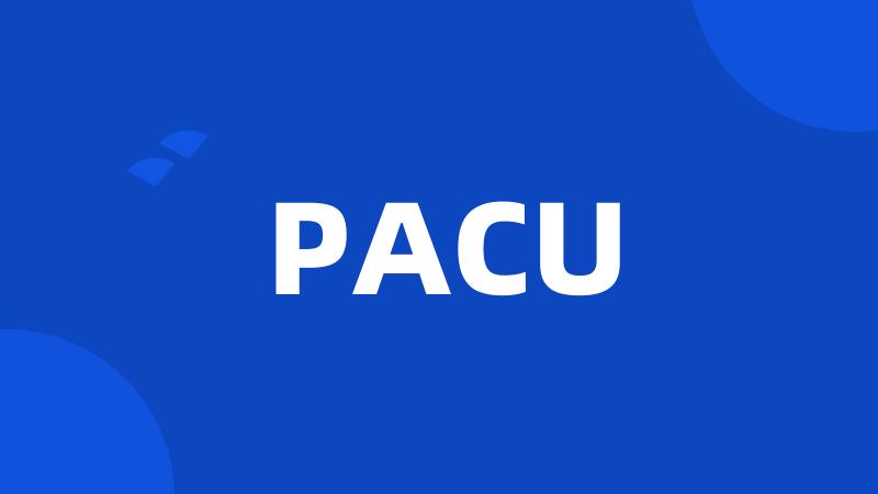 PACU