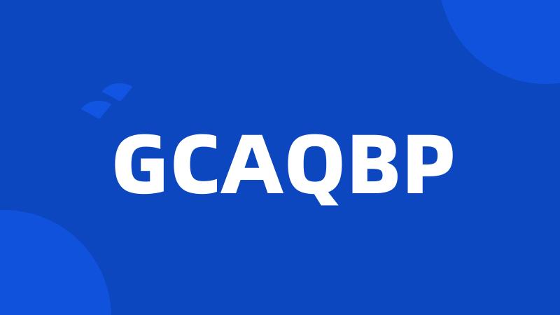 GCAQBP