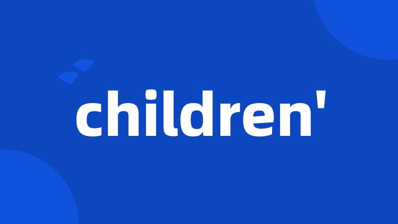 children'