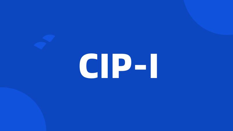 CIP-I