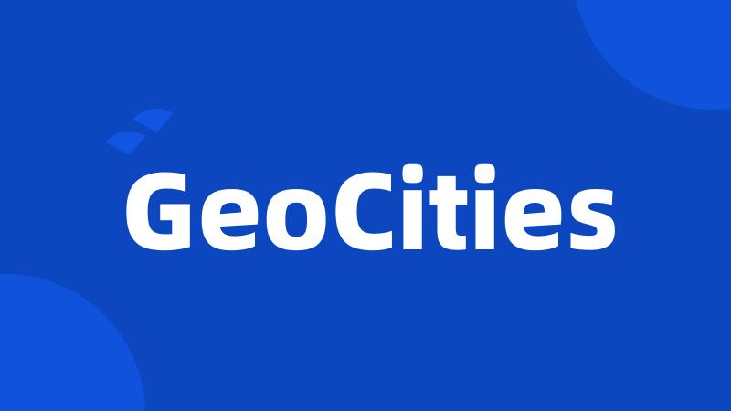 GeoCities