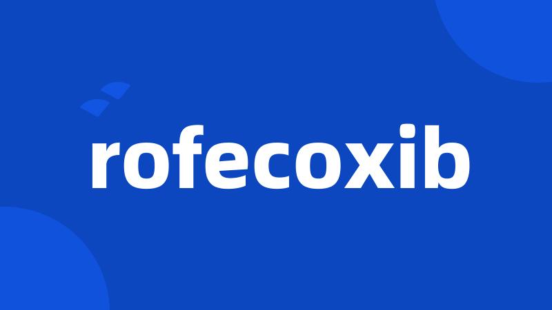 rofecoxib