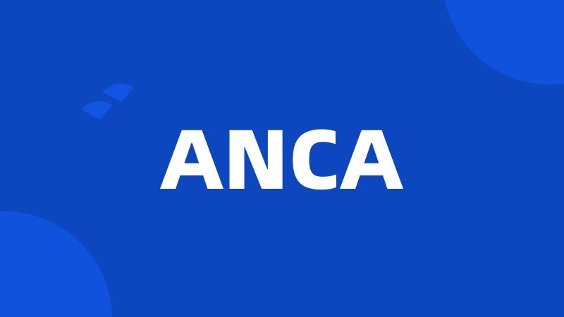 ANCA