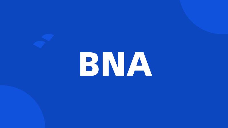 BNA