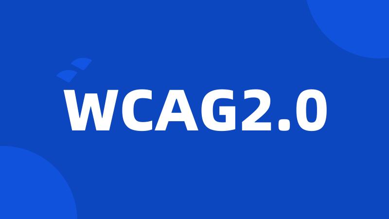 WCAG2.0