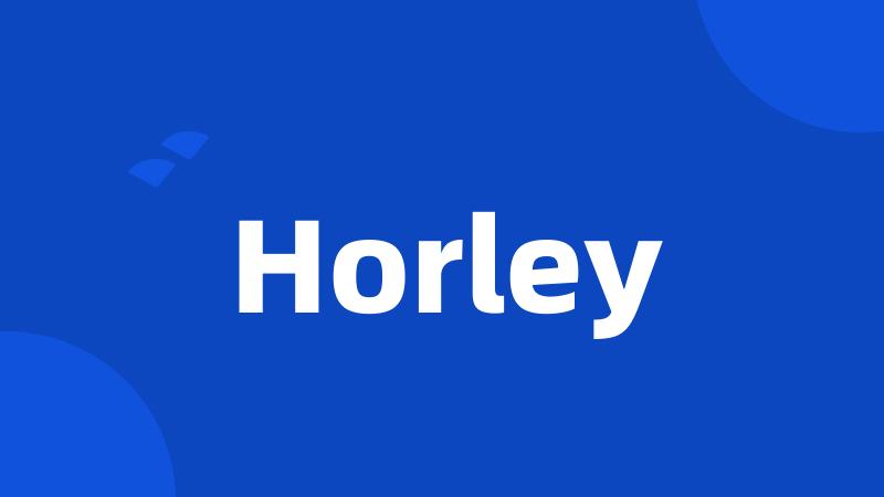 Horley