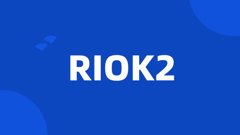 RIOK2