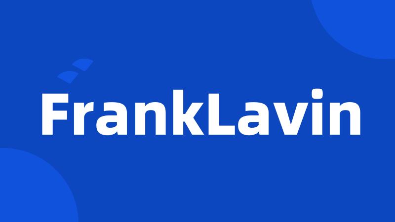 FrankLavin