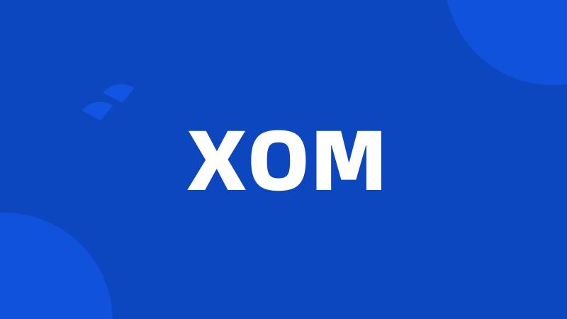 XOM